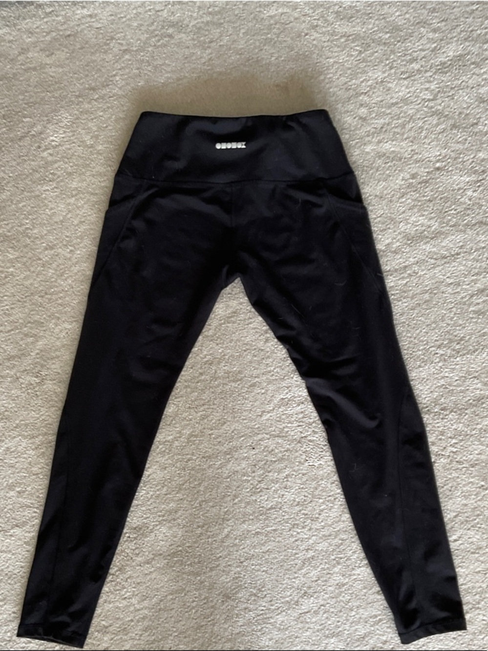 Black High-Waist Performance Joggers - Women's